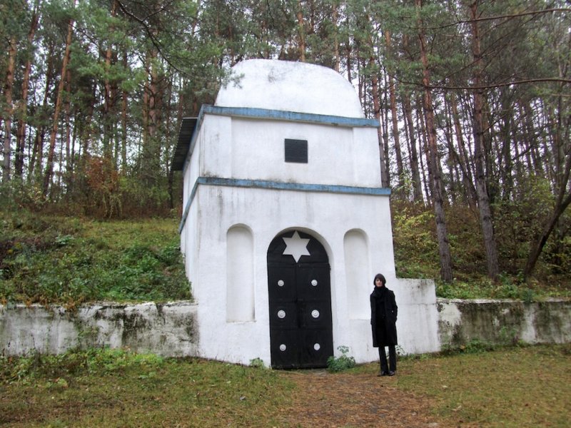 ...site of a killing during the Shoah, and today a memorial