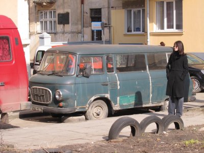 an old Lada van
