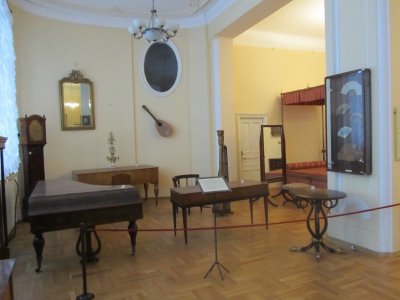 part of the collection of musical instruments