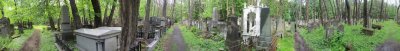 pano in the Jewish cemetery