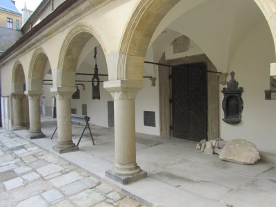 ...and is located in a quiet part of the old town of Lviv