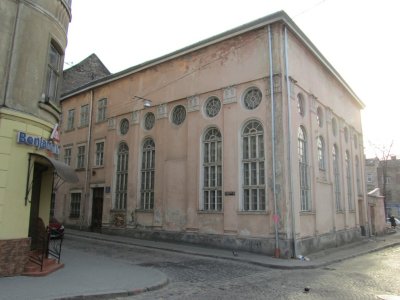 a surviving synagogue building, now the Sholem Aleichem cultural center