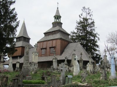 ...to the Holy Spirit church, a 16th c. wooden church in excellent condition