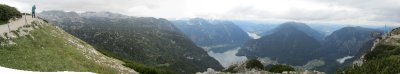 panorama: from the Dachstein lookout