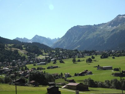 ...near Klosters and Davos
