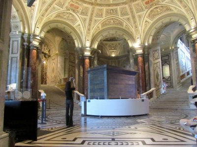 ...we head for the Kunsthistorisches museum