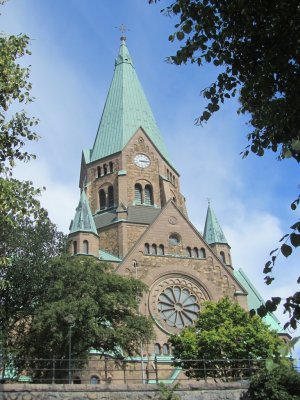 Sofia kyrka, on the east end of Södermalm