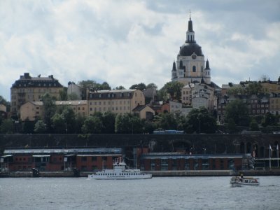 a view back toward Södermalm