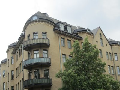 out on the streets in Östermalm