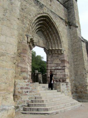 it was a Cistercian monastery; the church was completed in the 12th-c.