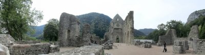 pano: abbey of St. Jean d'Aulps