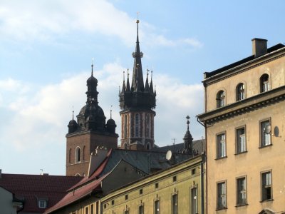 ...with a final look at Krakow's spires
