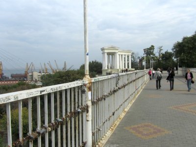 Teschin (mother-in-law) bridge, one of the longest in Odessa