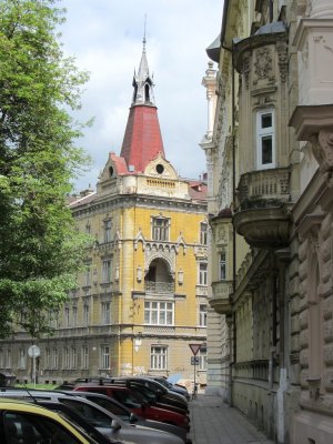 we arrive in Olomouc, former capital of Moravia