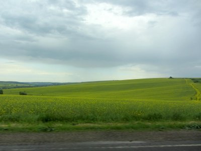 on the road from Lviv with Alex Denysenko for our first visit to Ukraine and Rohatyn in 2012