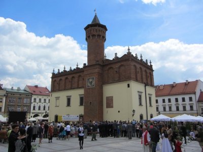the main square and old town hall