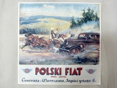 a good display on the history of the Fiat manufactured in Poland...