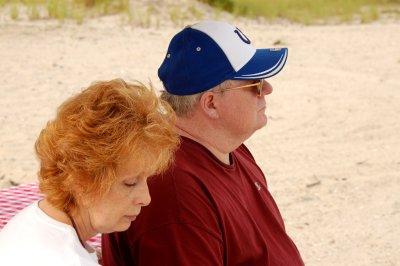 Bill and Lynn at the Beach
