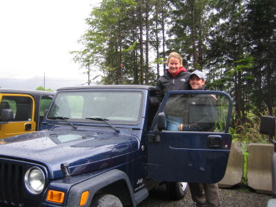 3rd excursion, Katie drives us offroad!