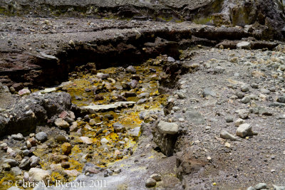 Sulphur stream deposits