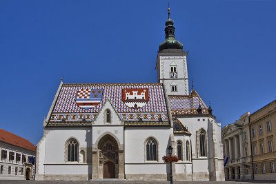 St. Mark's Church : Zagreb