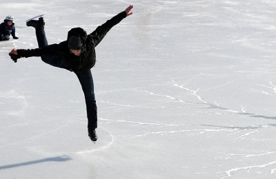 pond skating
