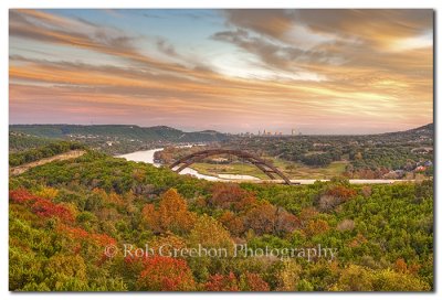 360 Bridge - Autumn Colors in Austin