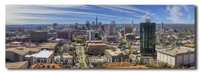 Downtown Austin Skyline from the University of Texas Tower