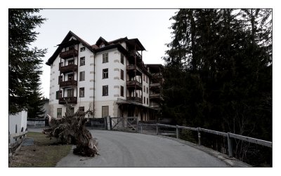 Mountain Hotel, abandoned...