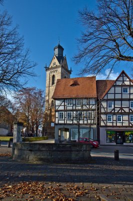 Korbach, am Marktplatz