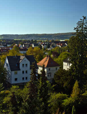 Blick vom Tylenturm Richtung Lengefeld