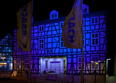 Korbach, Stadtbcherei zur Kunstnacht 2012