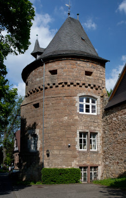 Korbach, Wollweberturm, erbaut 1505