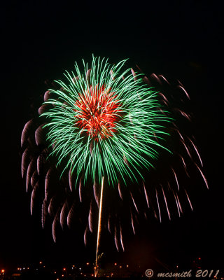 Fort Hood 4th of July Fireworks - 2011