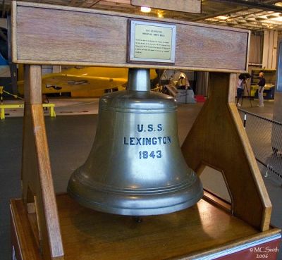 Original USS Lexington Ship Bell