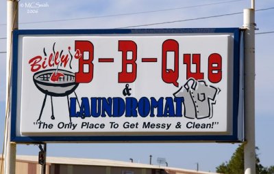 Billy's B-B-Que and Laundromat