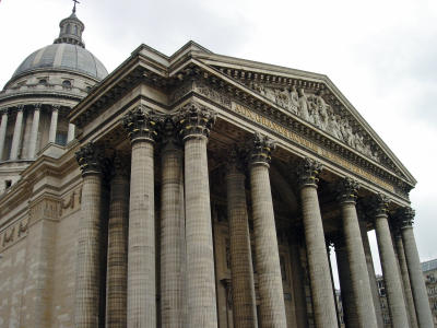 The Pantheon, across the street from the Faculte de Droit.