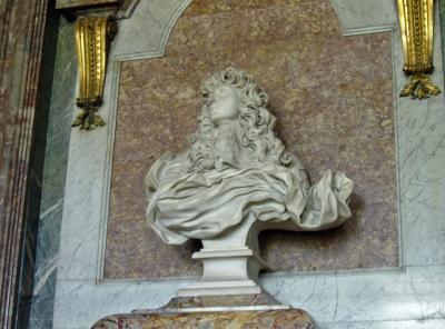 The famous bust of Louis XIV by Bernini.