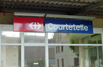 Arrival in Courttelle.