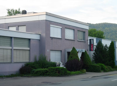 A Swiss Army Knife factory. Apparently there's been one in Delmont practically since the company was founded.