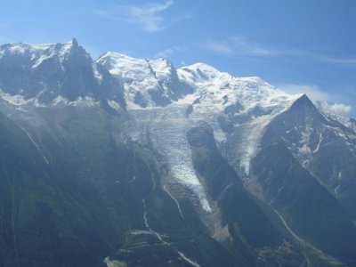 Looking towards Mont Blanc.