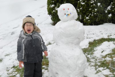 Ha ha!  Snowman!