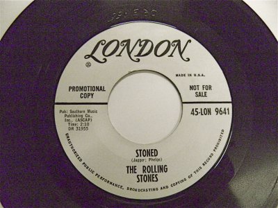 The Rolling Stones 45 promo - STONED