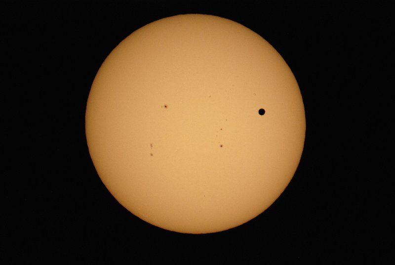 Venus transit, June 5, 2012