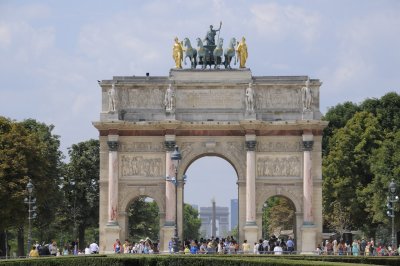 Carrousel Arch, near the Louvre