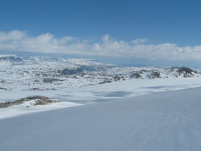 view from Hardangerjkulen