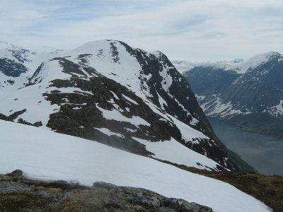 on the top of Skafonnfjellet