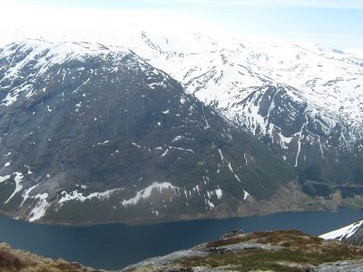 view from Skafonnfjellet: Kjsnesfjorden