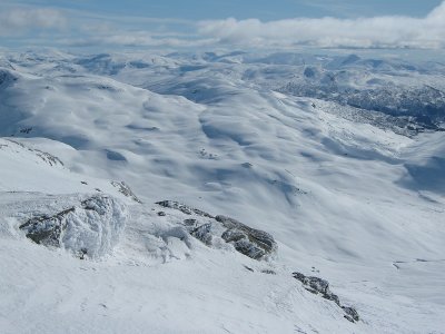 Voss Myrkdalen: Bjoerndalskamben, 31.03.2012