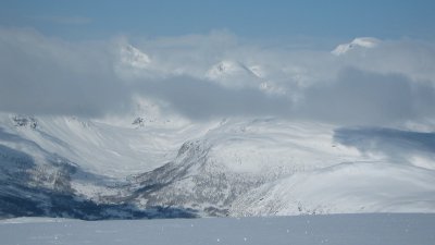 Sunnmrsalpene - view from Slvberget